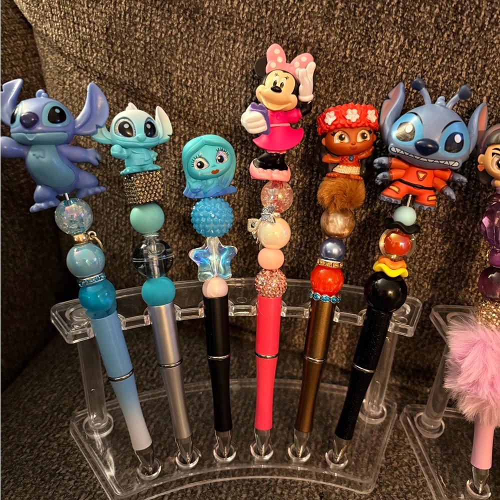 Handmade Character Beaded Pen | Plush & Cute Designs | One of a Kind